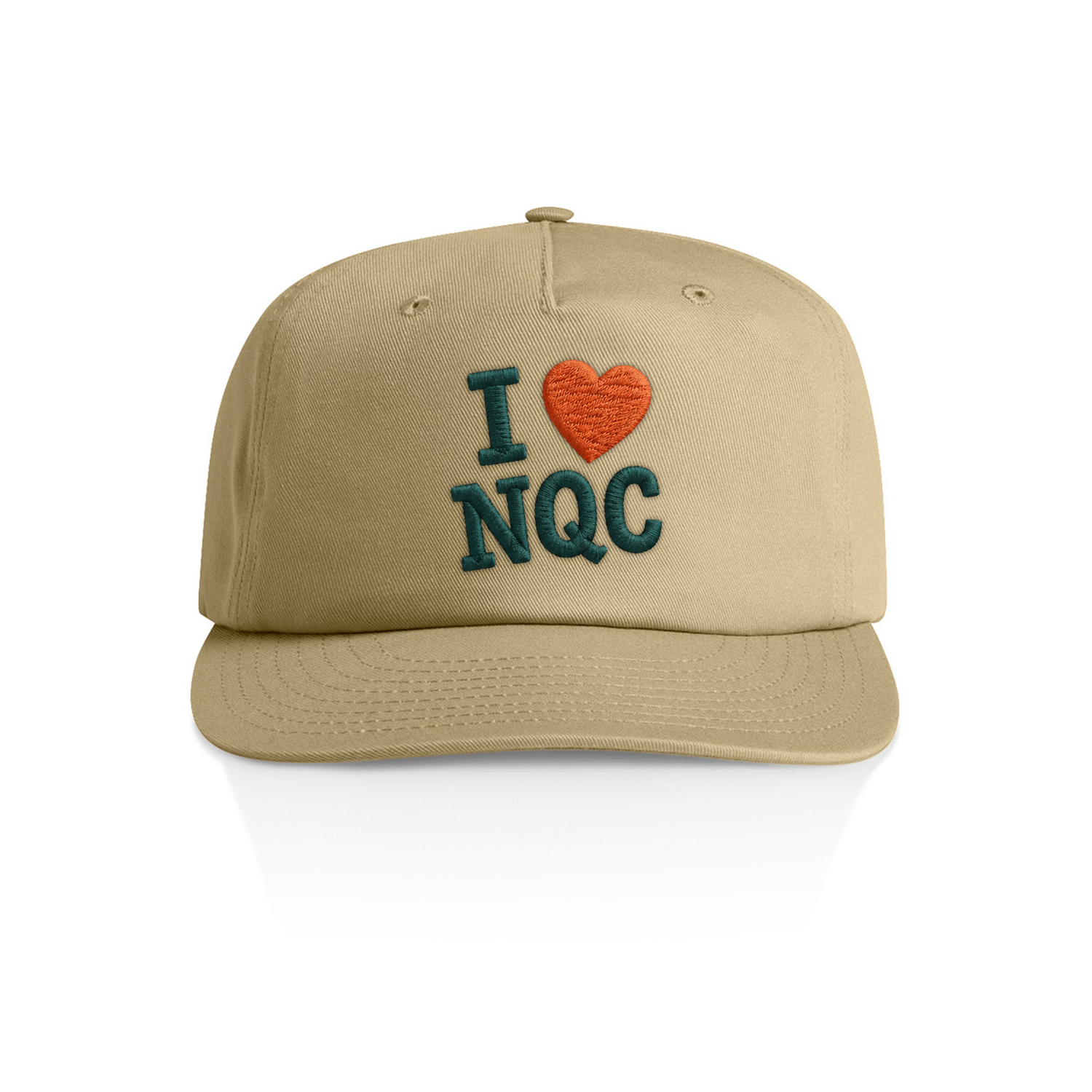 Khaki I Love NQC Cap
