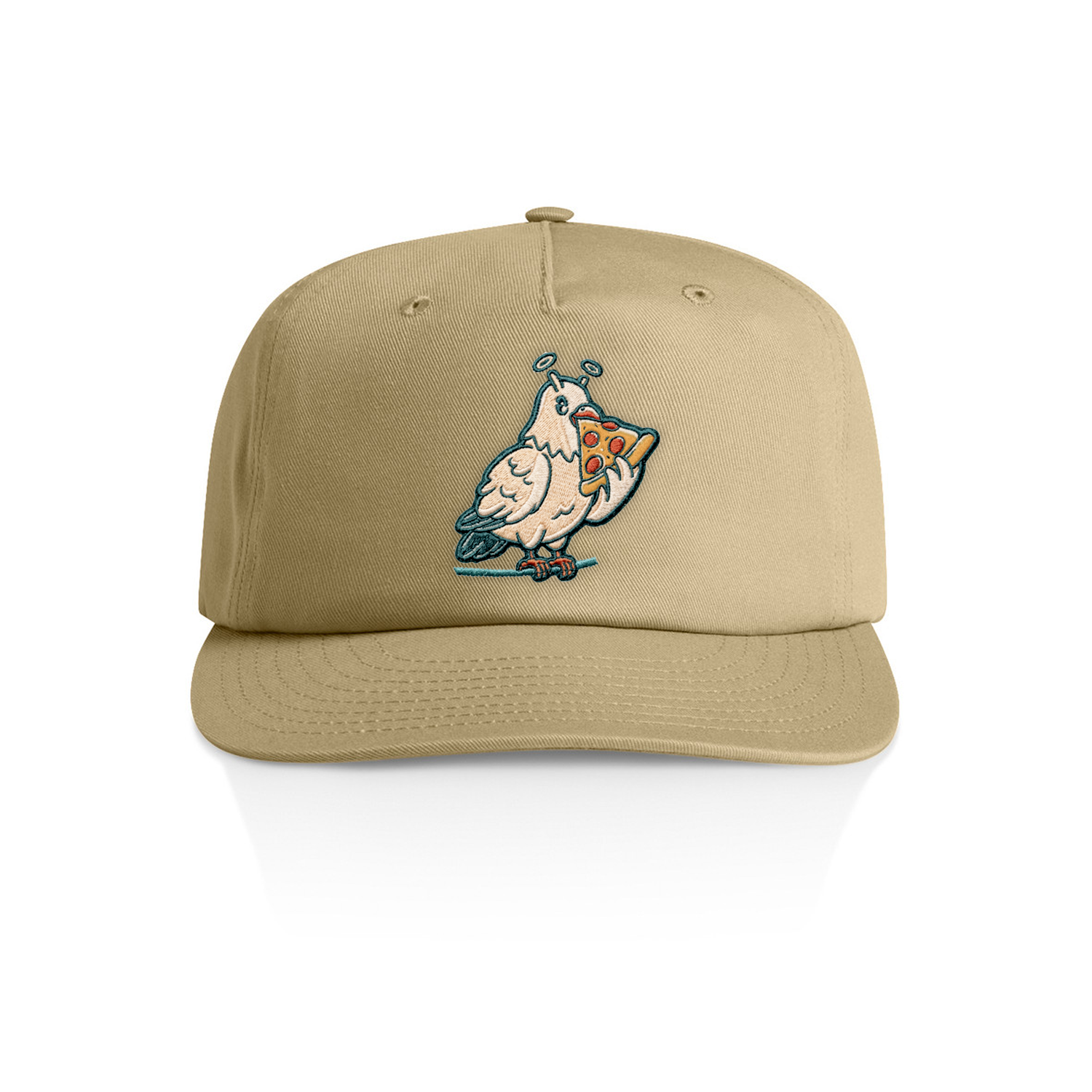 Khaki Pizza Pigeon Cap