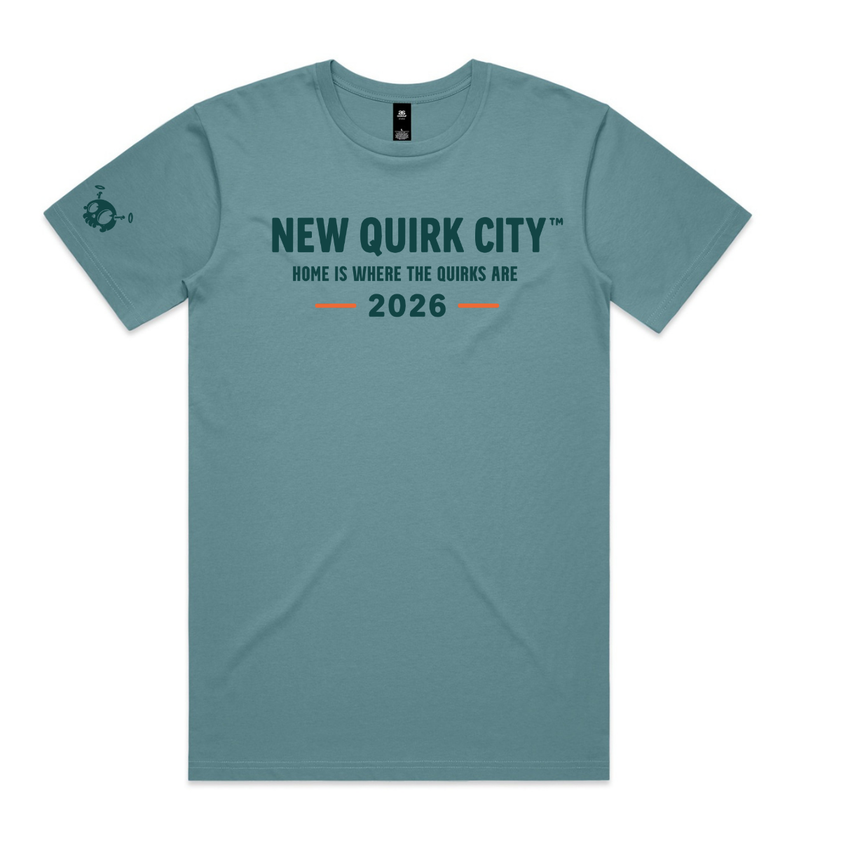 Slate Blue Statue of Liberty Tee-1