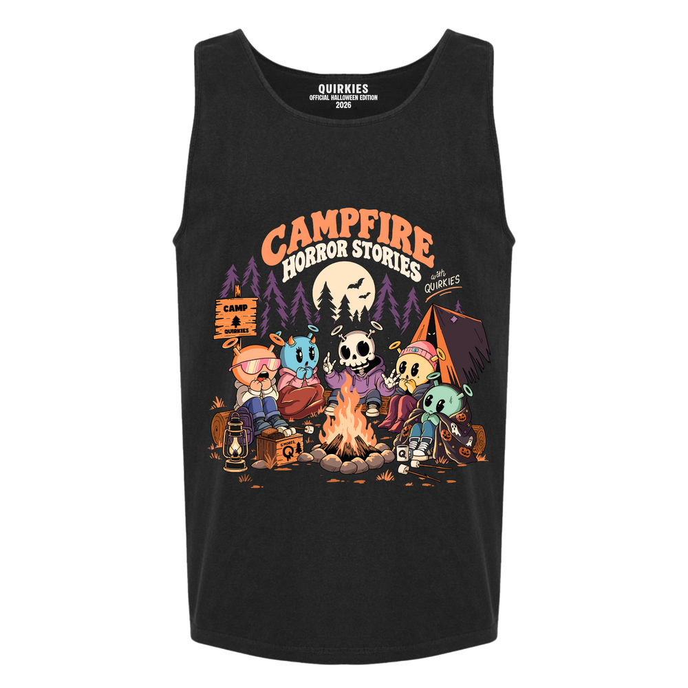 Campfire Horror Stories Tank Top | Black