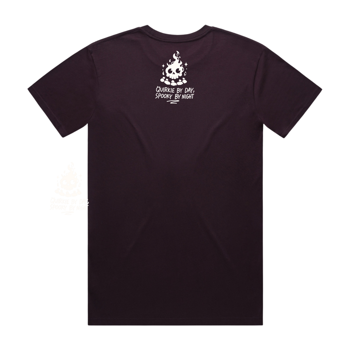 Campfire Horror Stories Tee | Plum-2