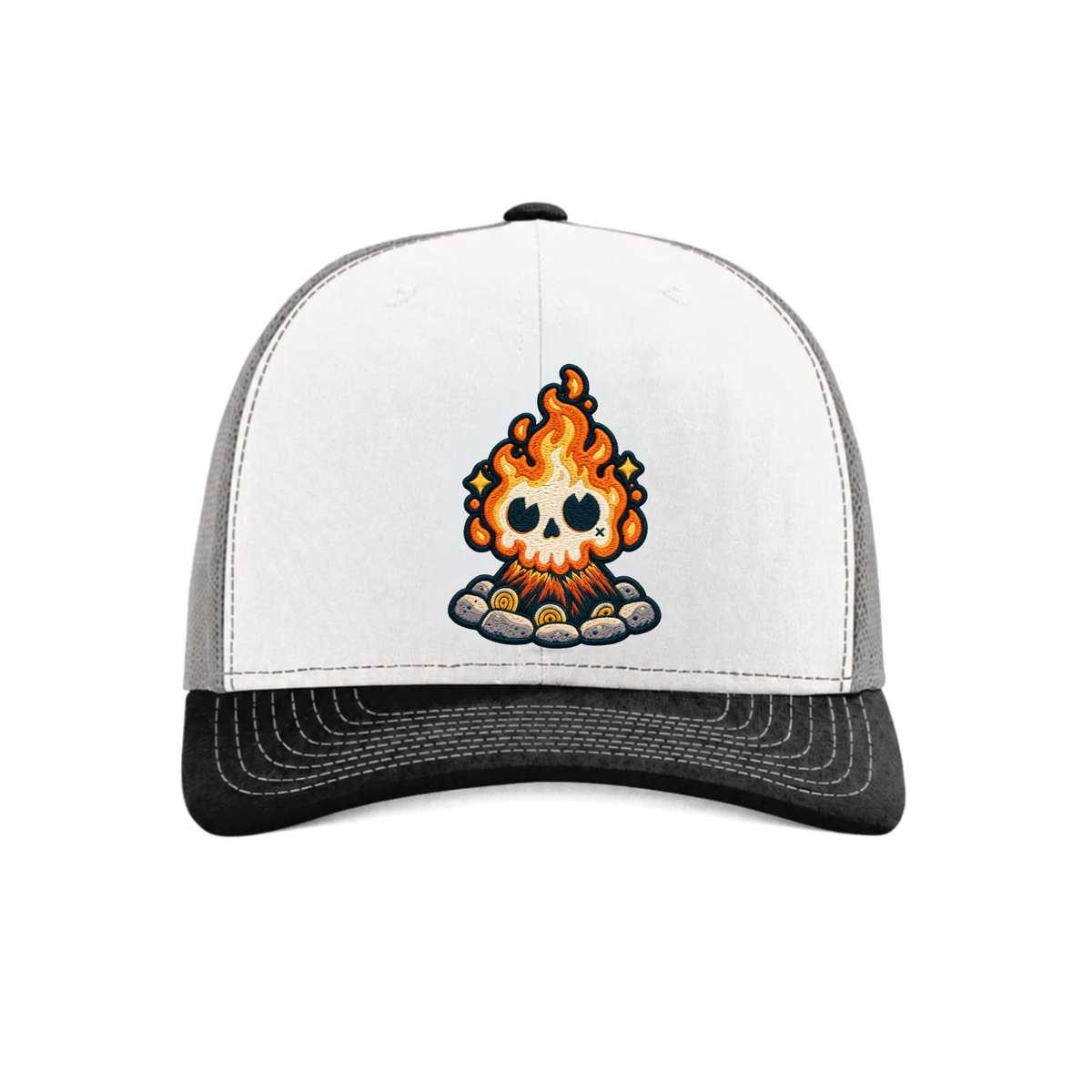 Quirkie Flame Trucker Hat | Halloween 2026