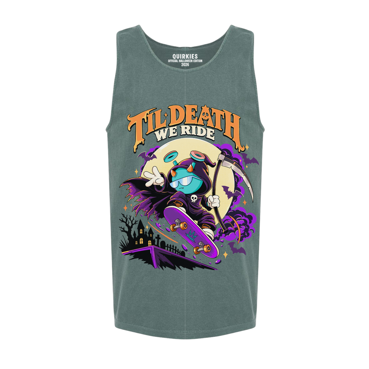 Til Death We Ride Tank Top | Halloween 2026